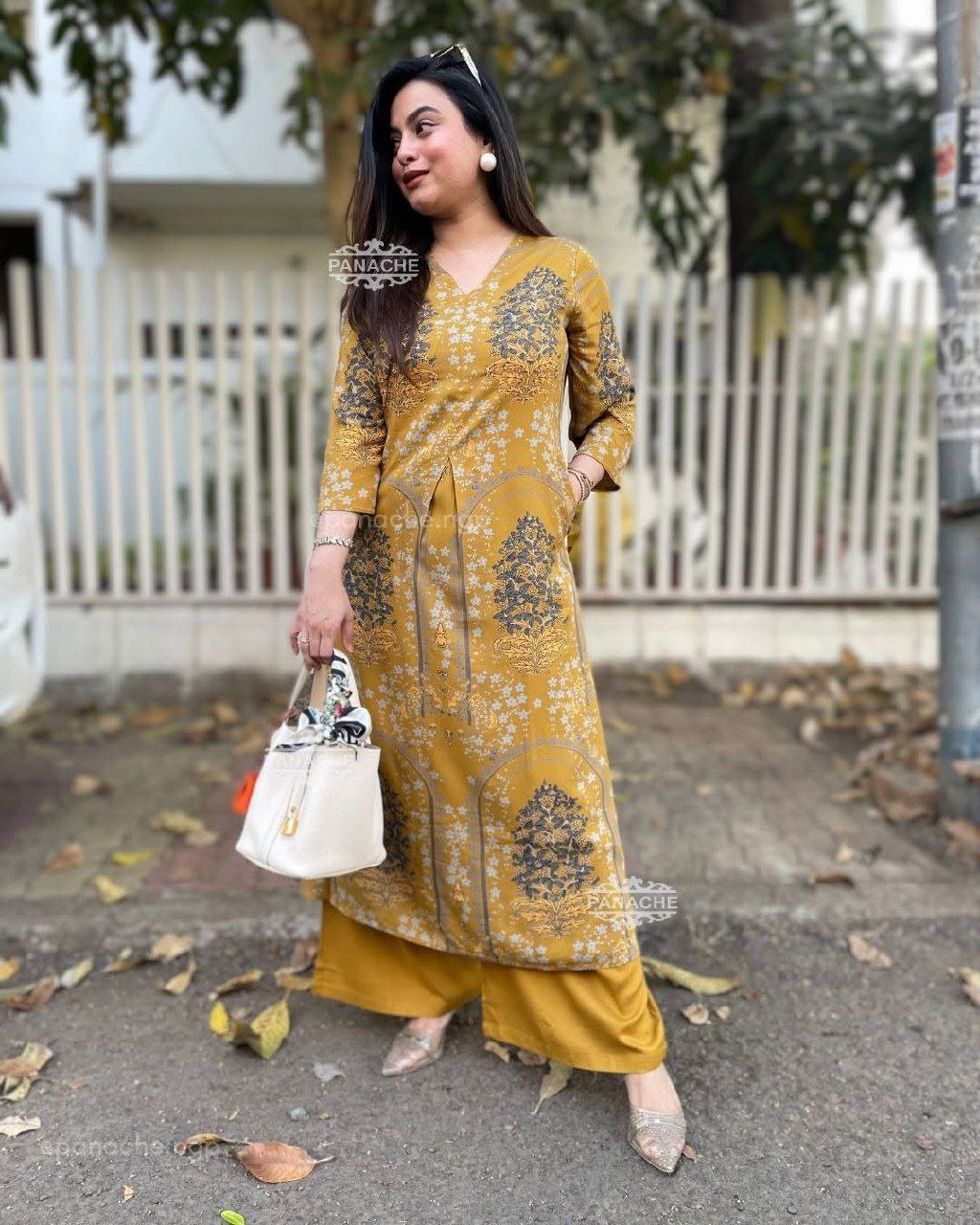 Printed Ethnic Maxi Dress