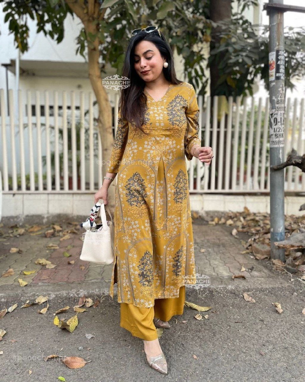 Printed Ethnic Maxi Dress
