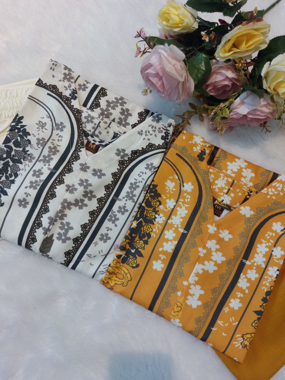 Printed Ethnic Maxi Dress